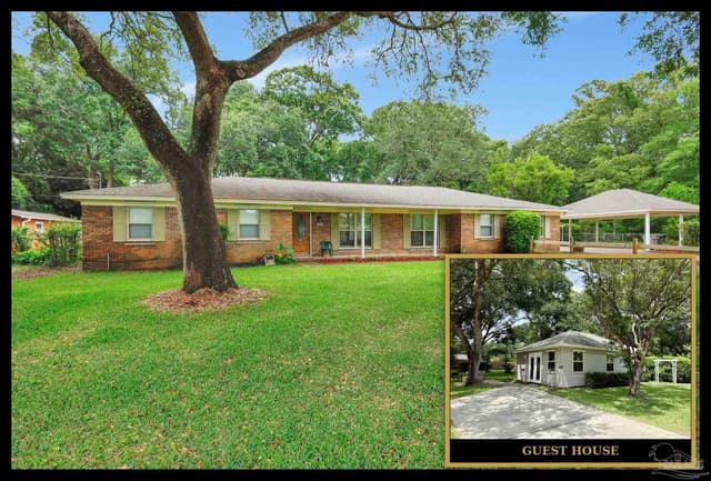 3338 Pursell Ln, Pensacola FL 32526 exterior